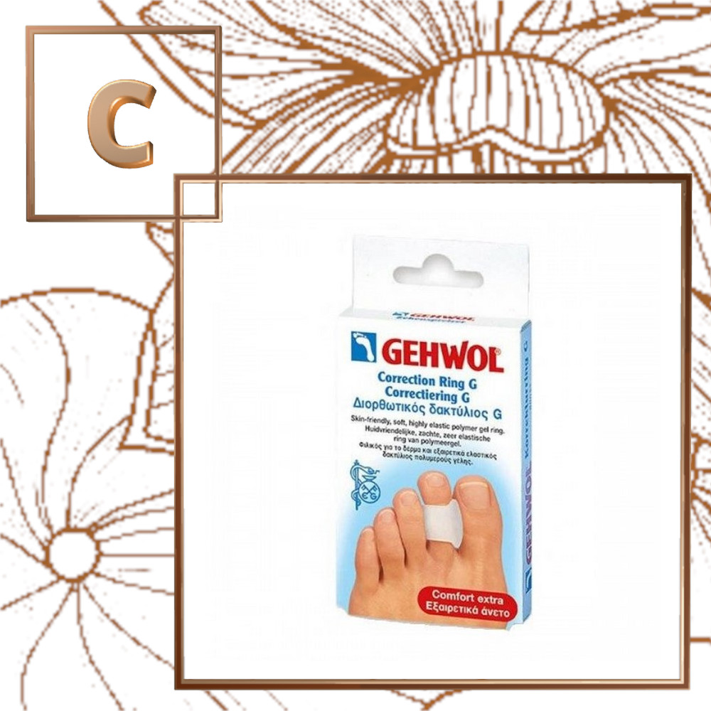 Кольцо-корректор GEHWOL COMFORT CORRECTION RING G для пальцев ног 3 шт